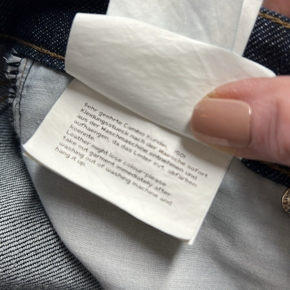 CAMBIO Norah Slim Long Jeans Size US4 - Picture 11 of 13